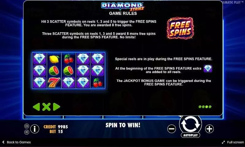 Diamond Strike Pragmatic Play Slots - Bonus 2