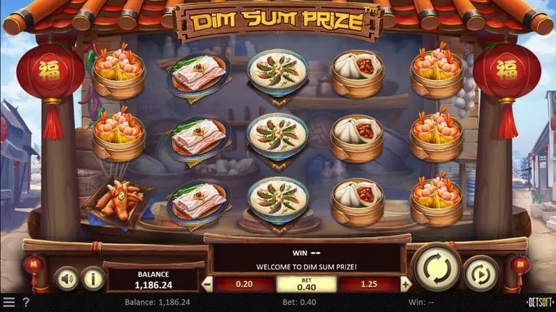 Dim Sum Prize BetSoft Slots - Main Screen Reels