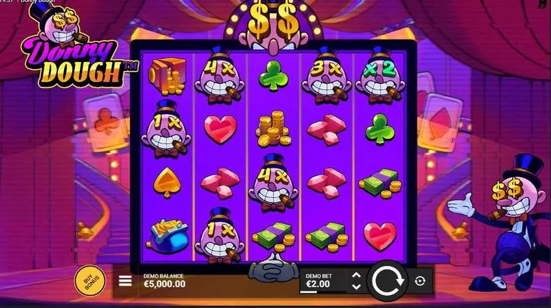 Donny Dough Hacksaw Gaming Slots - Main Screen Reels