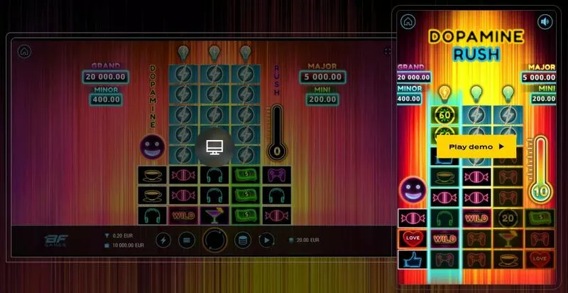 Dopamine Rush  Slots - Main Screen Reels