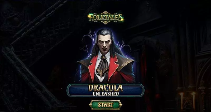 Dracula – Unleashed Spinomenal Slots - Introduction Screen