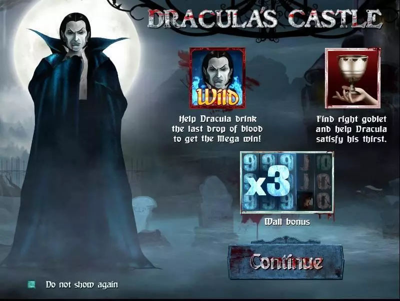 Dracula's Castle Wazdan Slots - Info and Rules