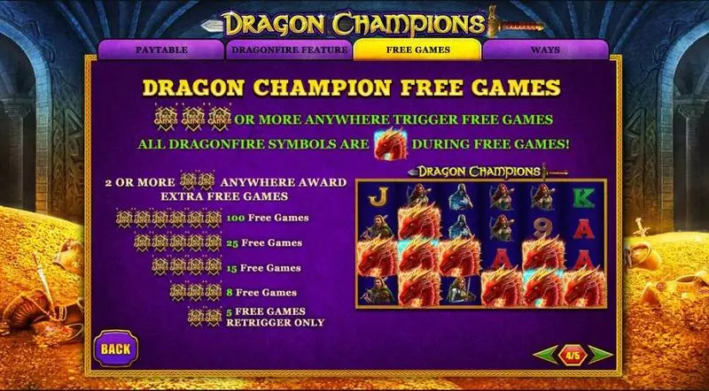 Dragon Champions PlayTech Slots - Bonus 1