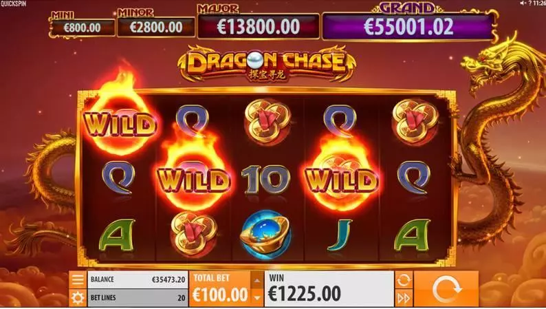 Dragon Chase Quickspin Slots - 