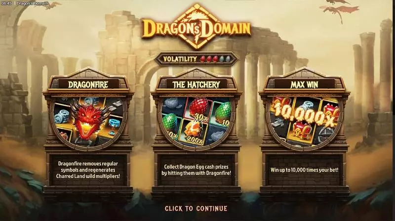 Dragon’s Domain Hacksaw Gaming Slots - Info and Rules