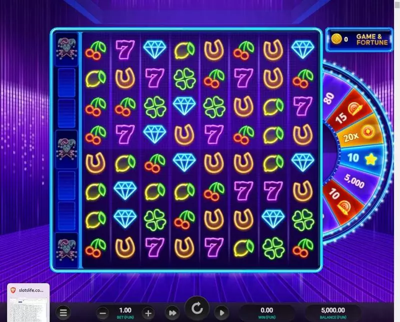 Dueling Jokers - Dream Drop Four Leaf Gaming Slots - Main Screen Reels