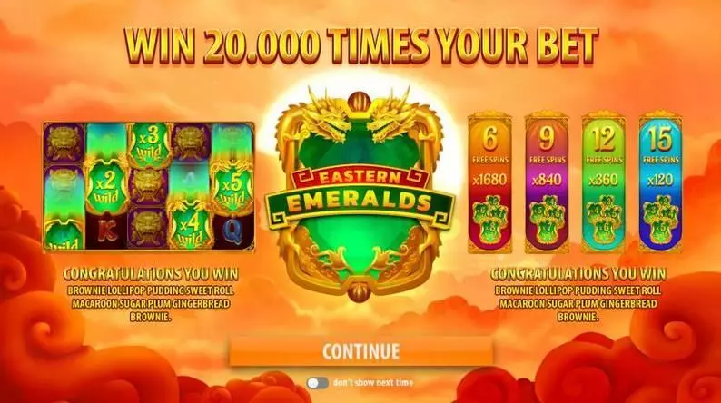 Eastern Emeralds Quickspin Slots - Info and Rules