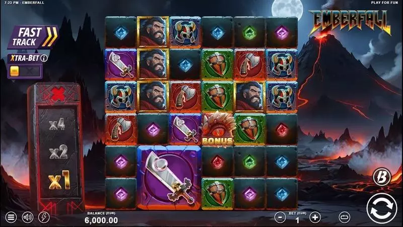 Emberfall Slotmill Slots - Main Screen Reels