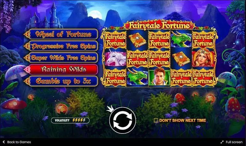 Fairytale Fortune Pragmatic Play Slots - Info and Rules