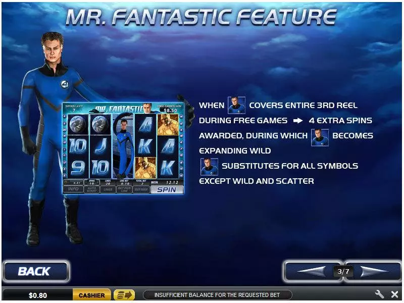 Fantastic Four PlayTech Slots - Bonus 1