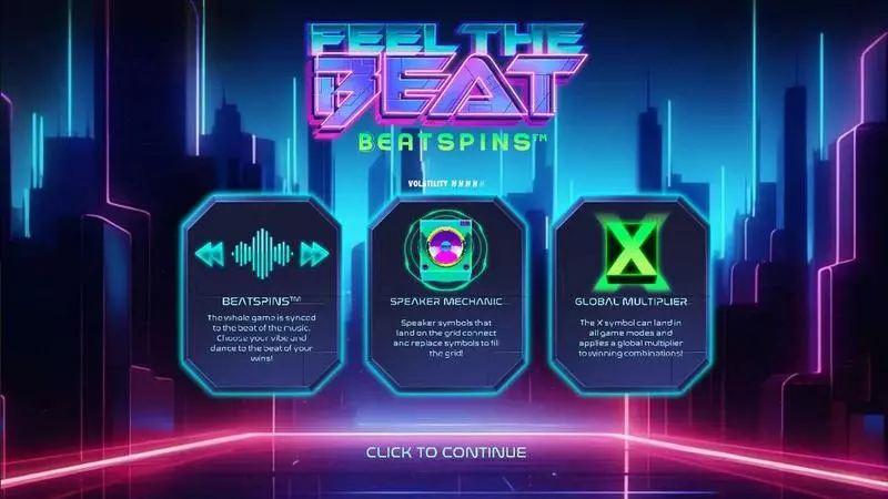 Feel the Beat Hacksaw Gaming Slots - Info and Rules