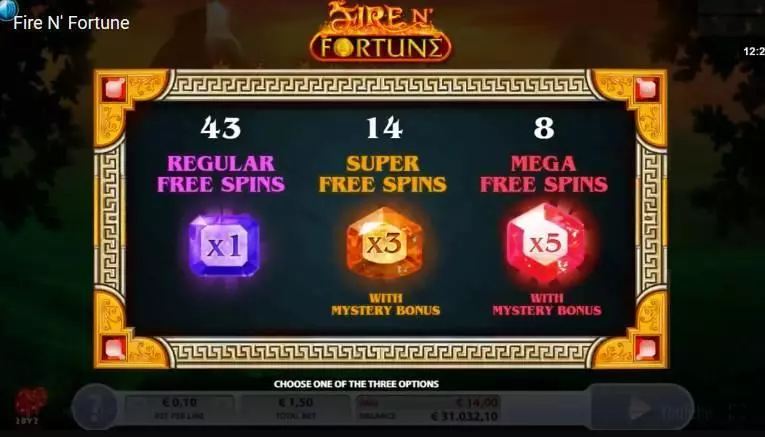 Fire N’ Fortune 2 by 2 Gaming Slots - Bonus 1