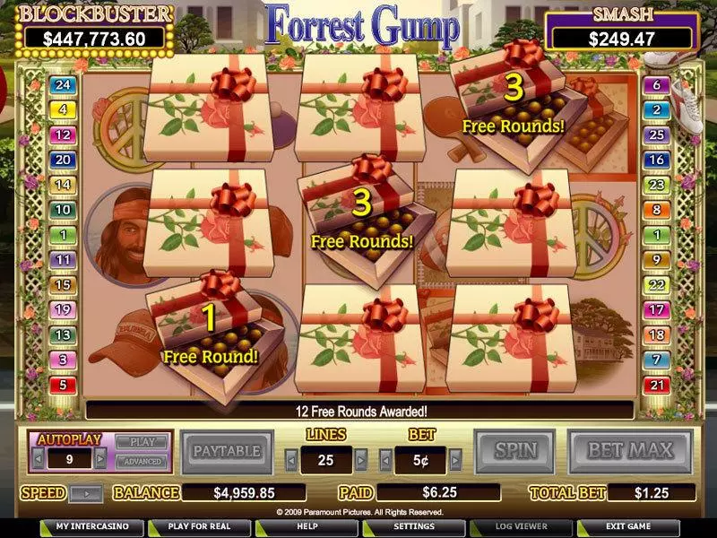Forrest Gump CryptoLogic Slots - Bonus 2