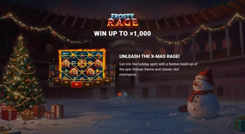 Frosty Rage TrueLab Games Slots - Info and Rules