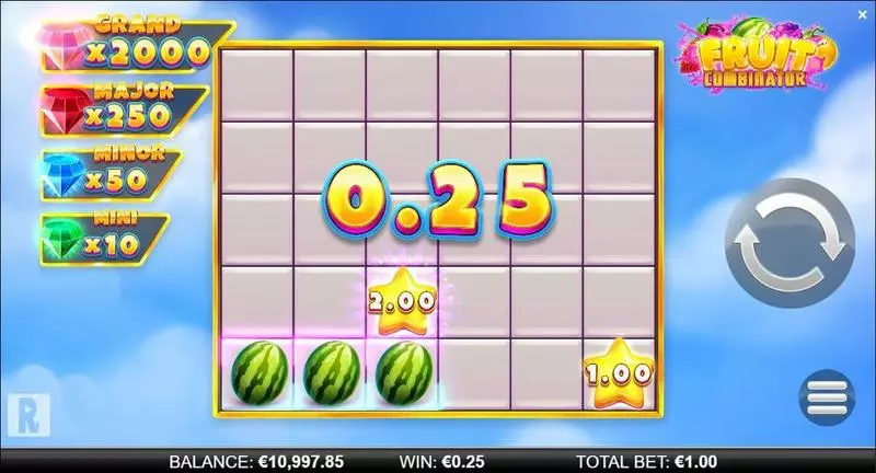 Fruit Combinator ReelPlay Slots - Winning Screenshot