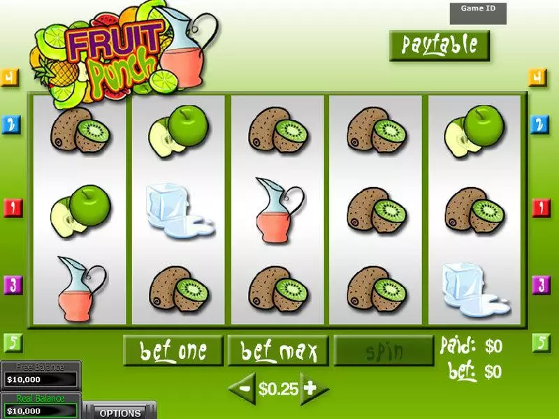 Fruit Punch DGS Slots - Main Screen Reels