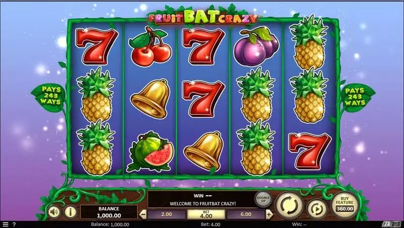 Fruitbat Crazy BetSoft Slots - 