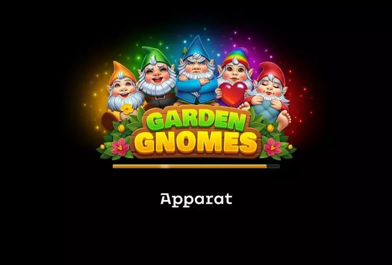 Garden Gnomes Apparat Gaming Slots - Introduction Screen