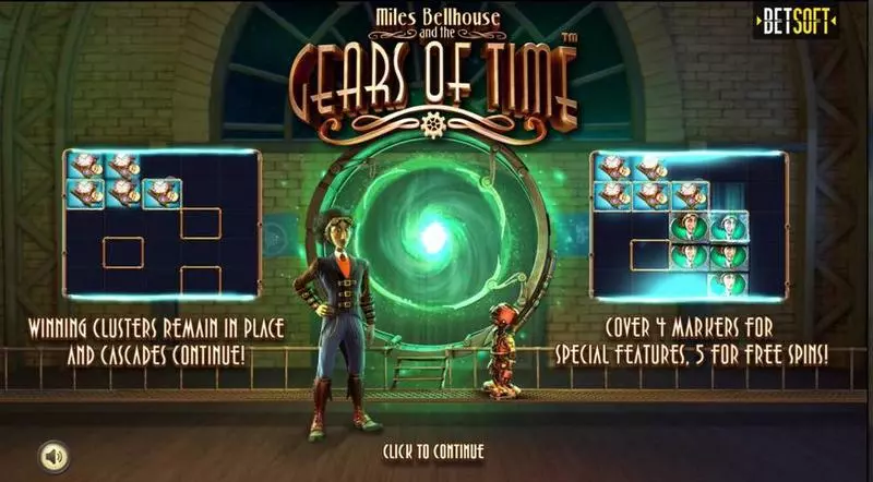 Gears of Time BetSoft Slots - Info and Rules