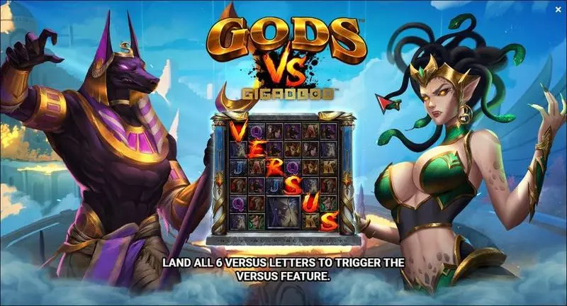 Gods VS Gigablox ReelPlay Slots - Info and Rules