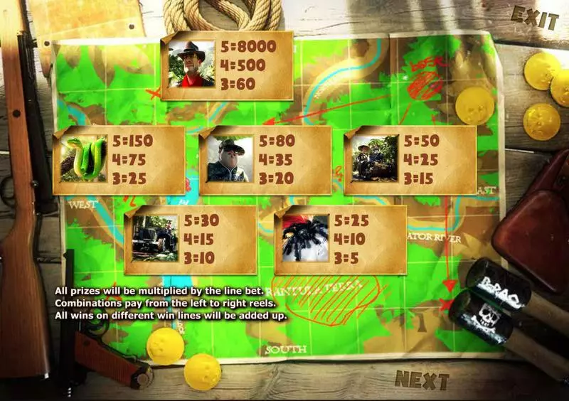 Gold Raider Sheriff Gaming Slots - Info and Rules