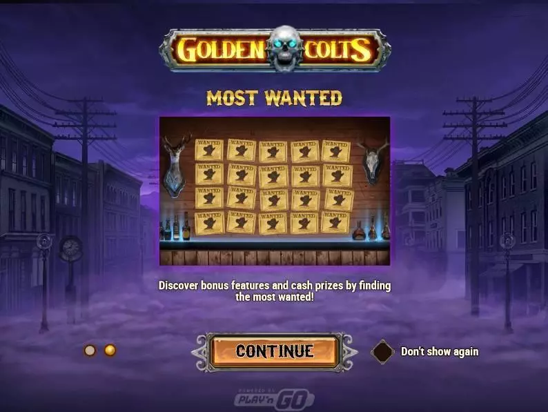 Golden Colts Play'n GO Slots - Bonus 1