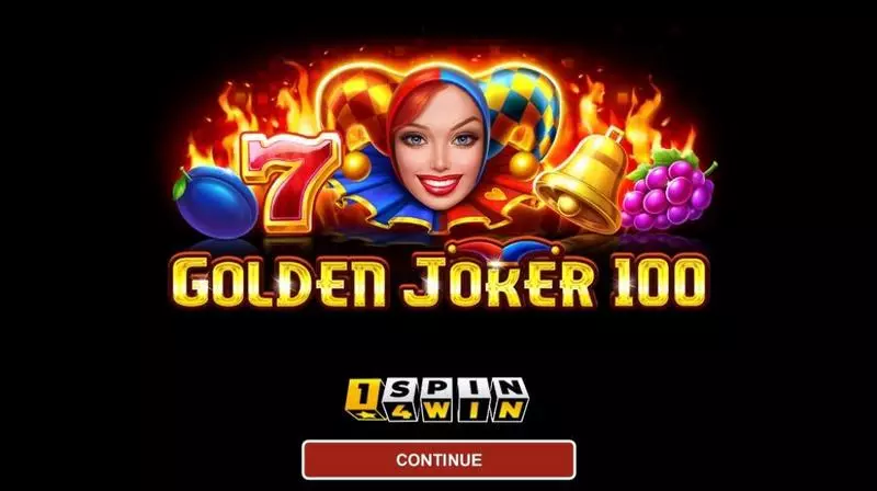 Golden Joker 100 Hold And Win  Slots - Introduction Screen