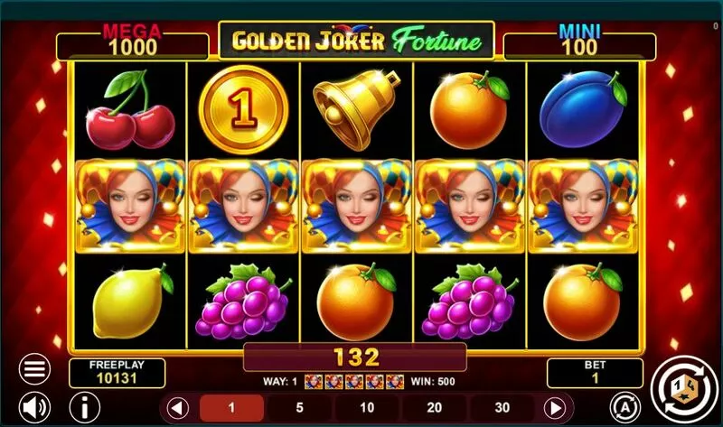 Golden Joker Fortune 1Spin4Win Slots - Winning Screenshot
