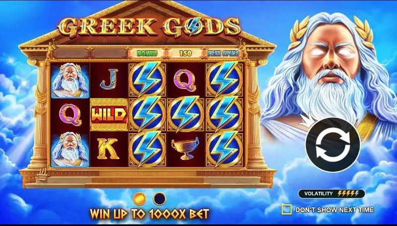 Greek Gods Pragmatic Play Slots - Bonus 1