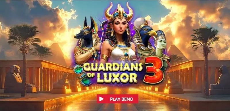 Guardians of Luxor 3 Red Rake Gaming Slots - Introduction Screen