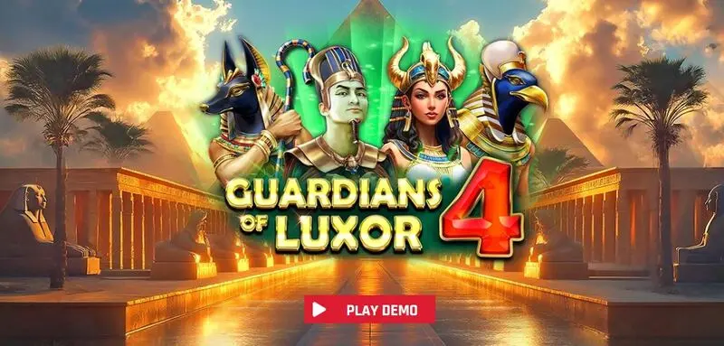 Guardians of Luxor 4 Red Rake Gaming Slots - Introduction Screen