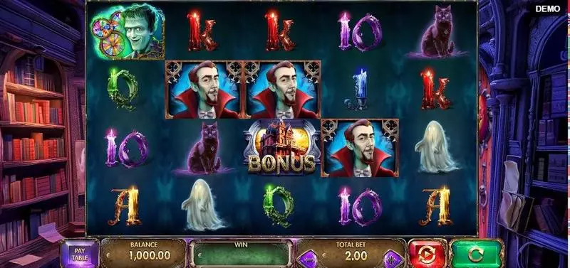 Halloween Wins 2 Red Rake Gaming Slots - Main Screen Reels