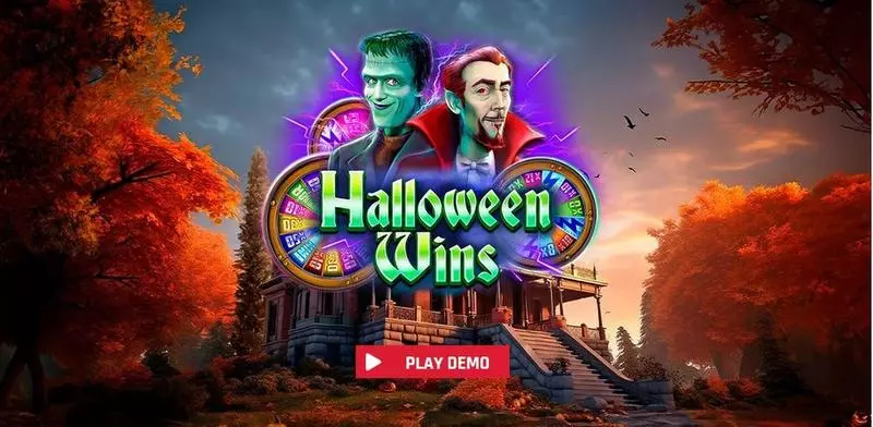 Halloween Wins Red Rake Gaming Slots - Introduction Screen