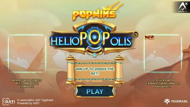 HelioPOPolis AvatarUX Slots - Info and Rules