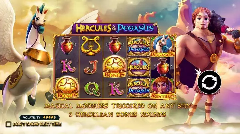 Hercules and Pegasus Pragmatic Play Slots - Info and Rules