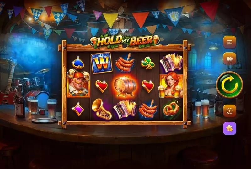 Hold My Beer TrueLab Games Slots - Main Screen Reels