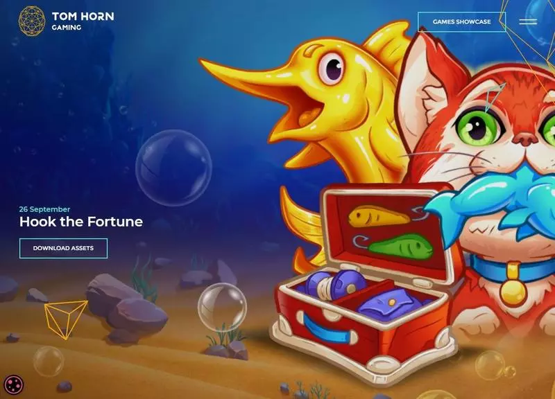 Hook The Fortune Tom Horn Gaming Slots - Introduction Screen