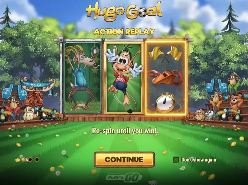 Hugo Goal Play'n GO Slots - Bonus 1