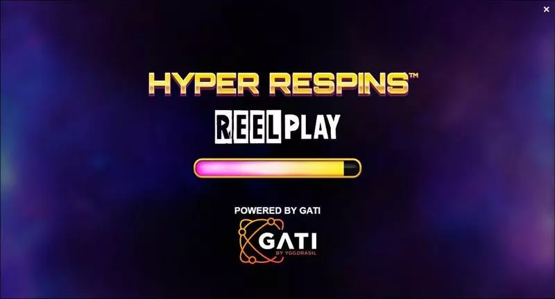 Hyper Respins ReelPlay Slots - Introduction Screen