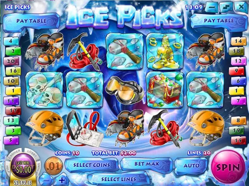 Ice Picks Rival Slots - Main Screen Reels