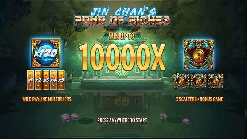 Jin Chan´s Pond of Riches Thunderkick Slots - Info and Rules