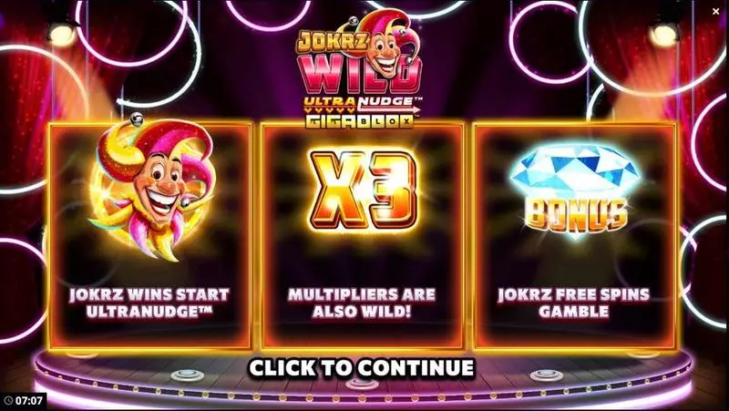 Jokrz Wild UltraNudge Bang Bang Games Slots - Bonus 1