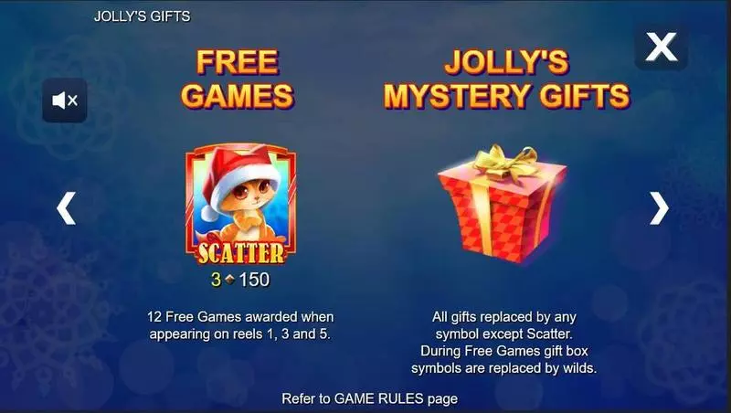 Jolly's Gifts  Side City Slots - Bonus 2