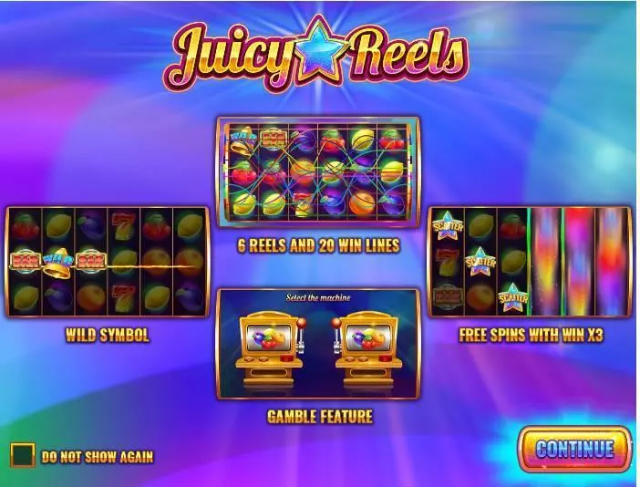 Juicy Reels Wazdan Slots - Info and Rules