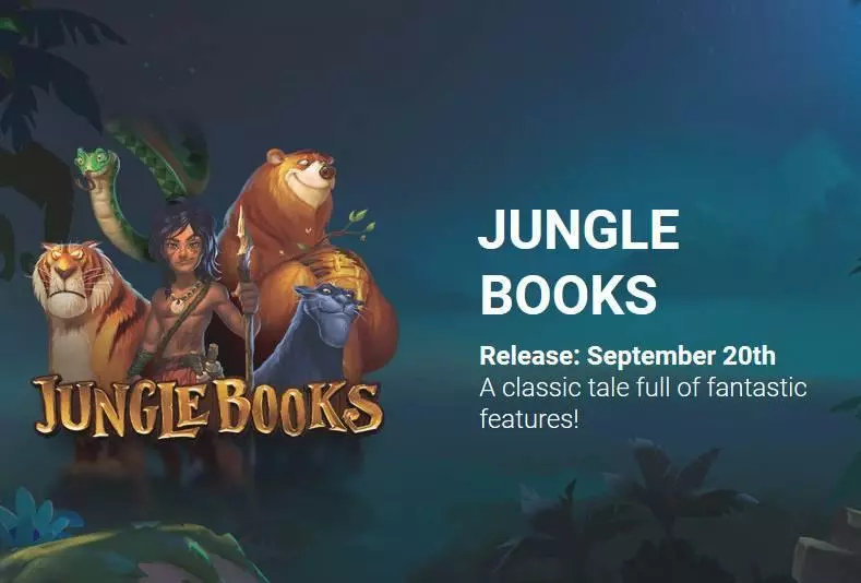 Jungle Books Yggdrasil Slots - Main Screen Reels