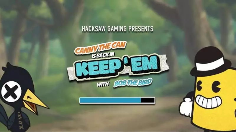 Keep'em Hacksaw Gaming Slots - Introduction Screen