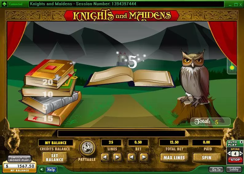 Knights and Maidens 888 Slots - Bonus 1