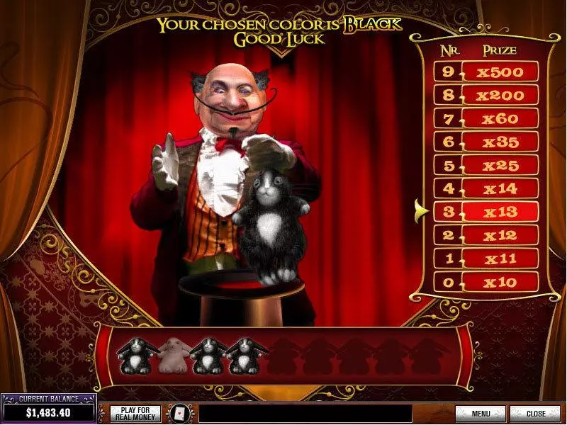 La Chatte Rouge PlayTech Slots - Bonus 1