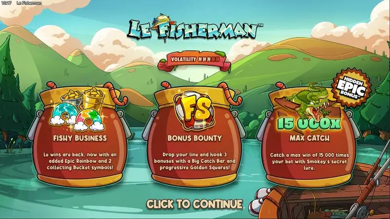 Le Fisherman Hacksaw Gaming Slots - Info and Rules