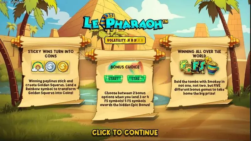 Le Pharaoh Hacksaw Gaming Slots - Info and Rules